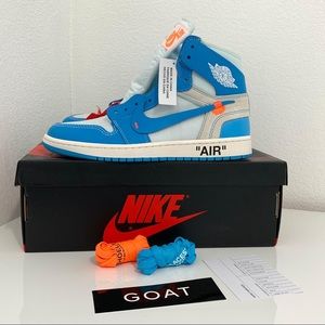 Jordan 1 Retro High OFF WHITE UNC Size 9.5